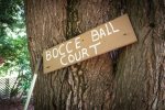 Bocce Ball Court Sign